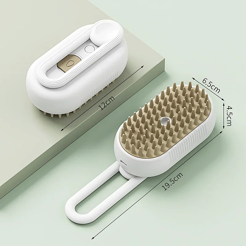 3-in-1 Rechargeable Steam Brush