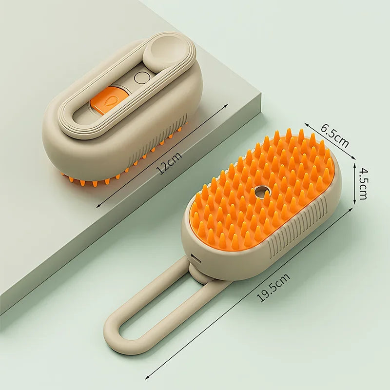 3-in-1 Rechargeable Steam Brush