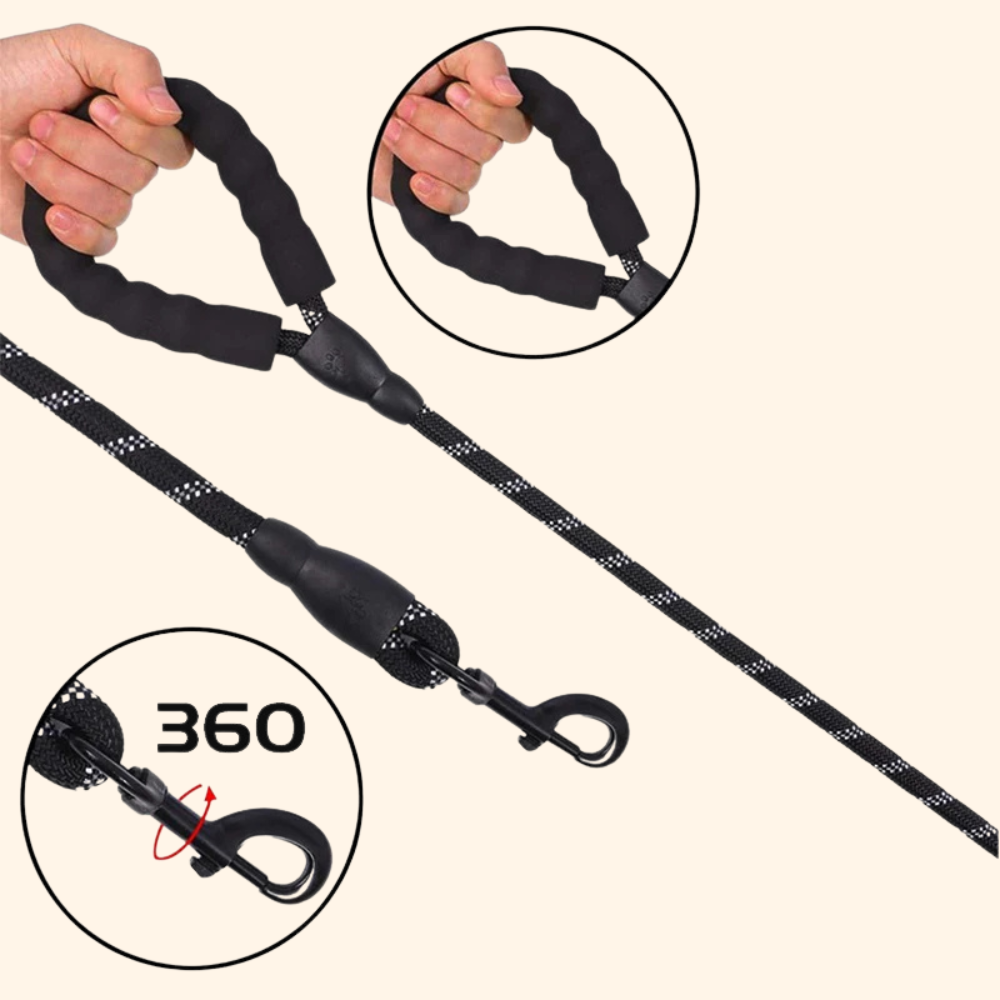 Soft Leash with Ergonomic Wrist