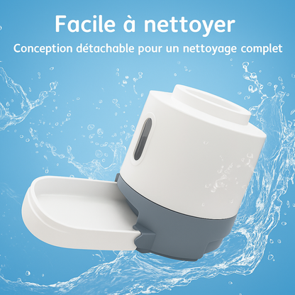 Pressure-operated kibble dispenser